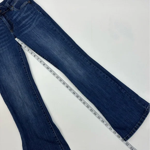 KUT from the Kloth Nicole Bootcut Jeans Dark Wash Size 6 - Picture 12 of 14
